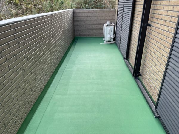 バルコニートップ塗装