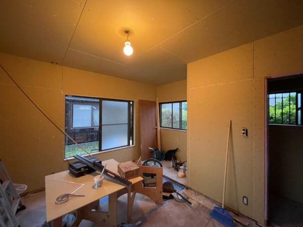 石膏ボード完了