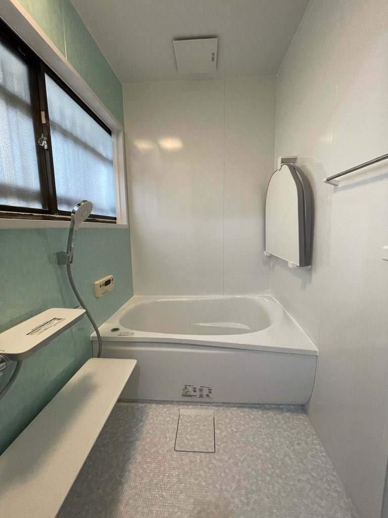 施工後のユニットバス（福津市）